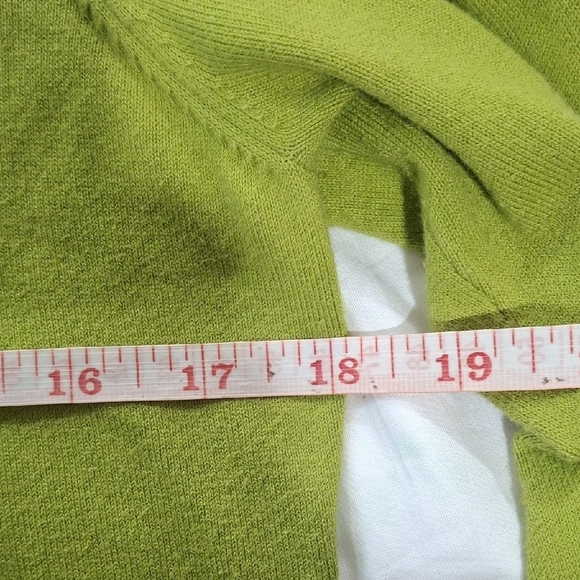 Talbots Wome's Green Button-Up Cardigan Size S - Picture 7 of 9